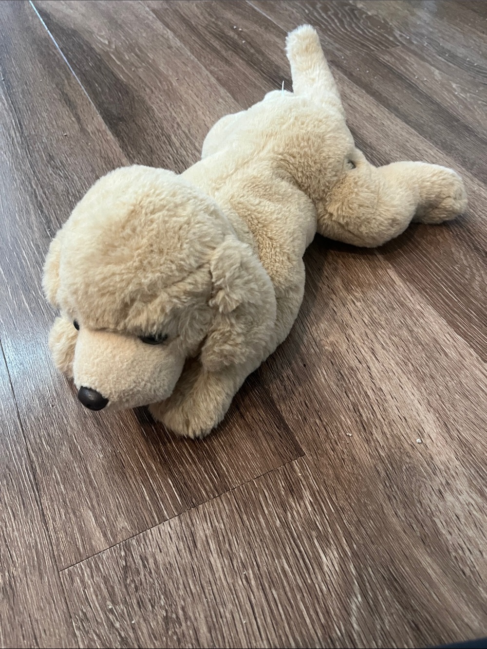 Fao Schwarz Yellow lab puppy plush